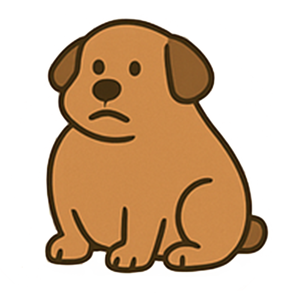 Overweight dog symptom