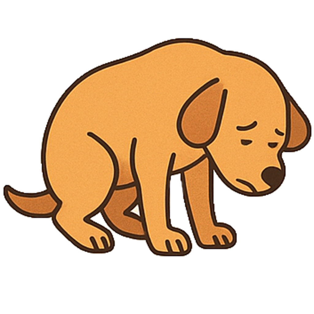 Dog stiffness symptom